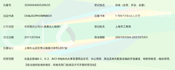 上海盘谷房地产